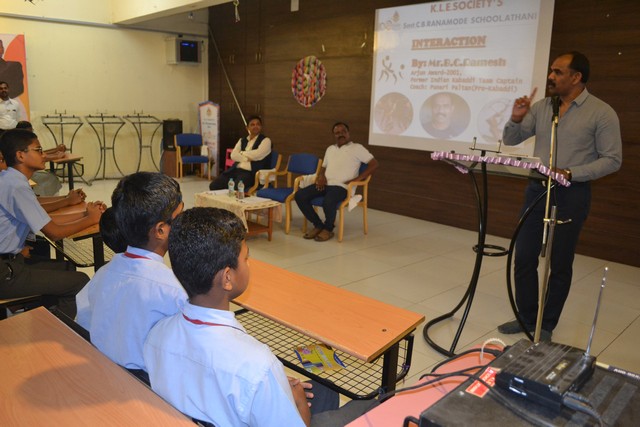 Interaction By Mr.R.N.Hurali(BEO,Athani)