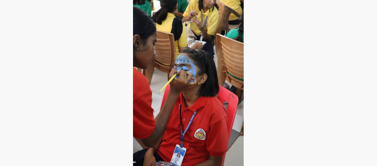 FACE PAINTING AND MASK MAKING