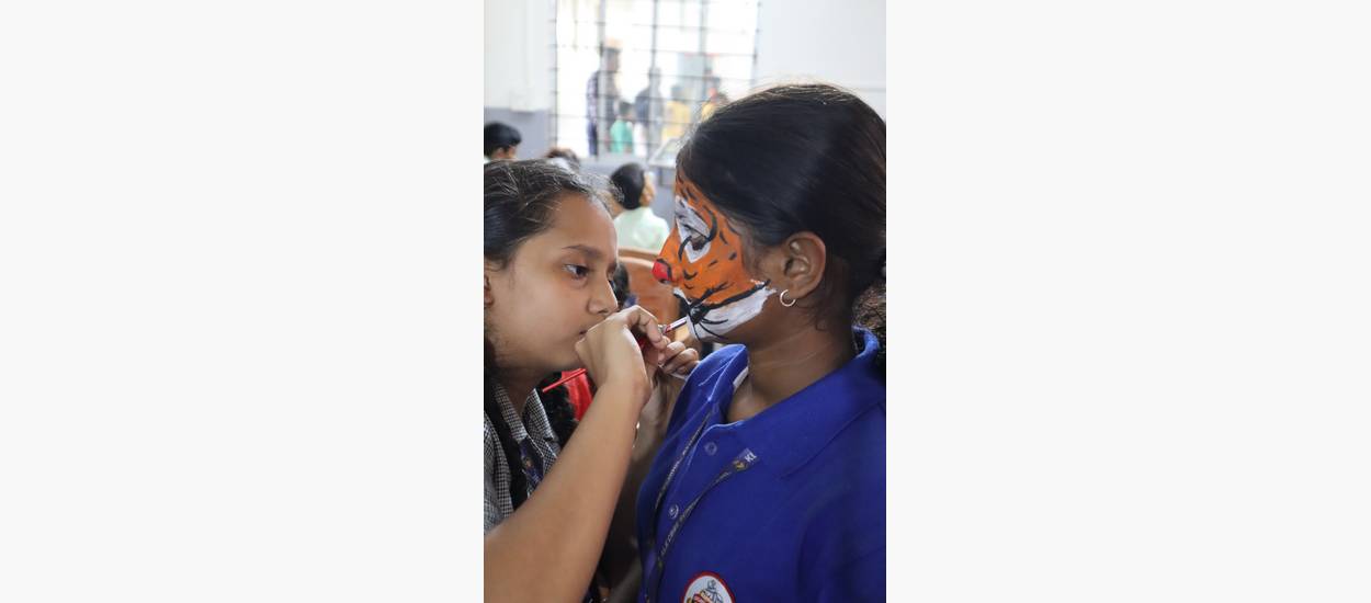 FACE PAINTING AND MASK MAKING