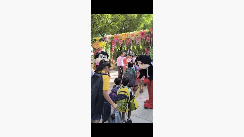 School Reopening Ceremony